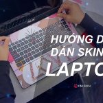 hướng dẫn dán skin laptop