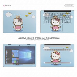 Dán decal Laptop Hello Kitty Amh 003