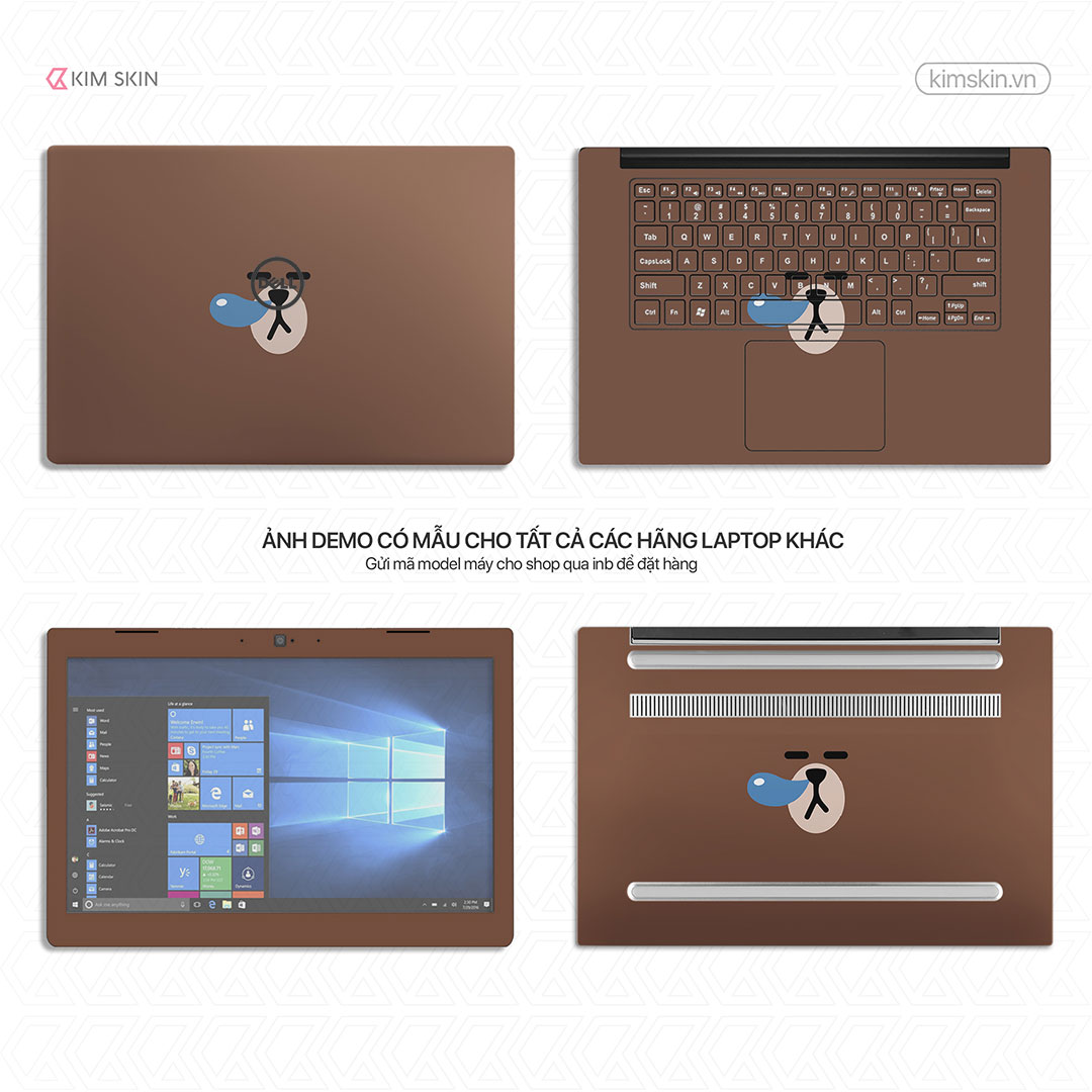 Dán decal Laptop Amh 013