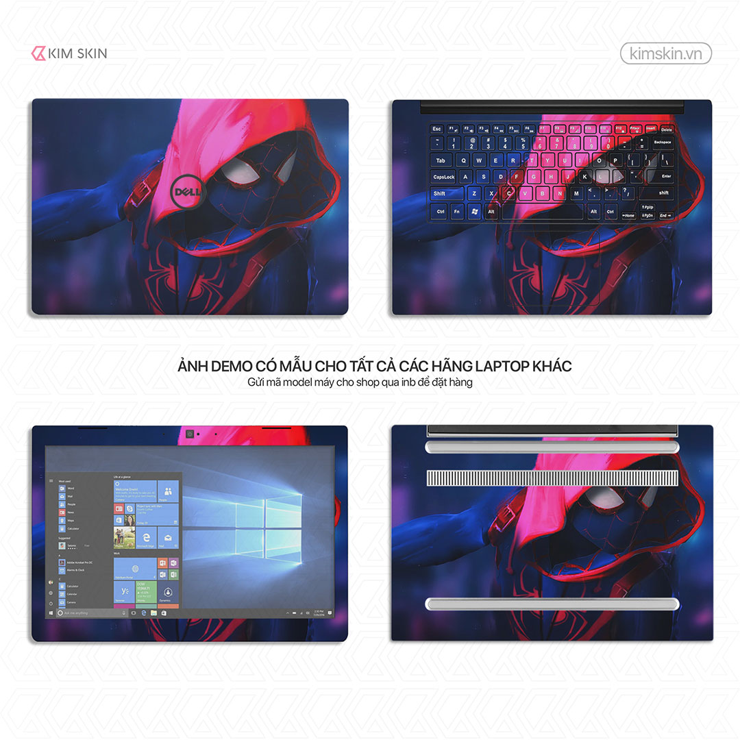 Dán decal Laptop Spider Man Amh 091