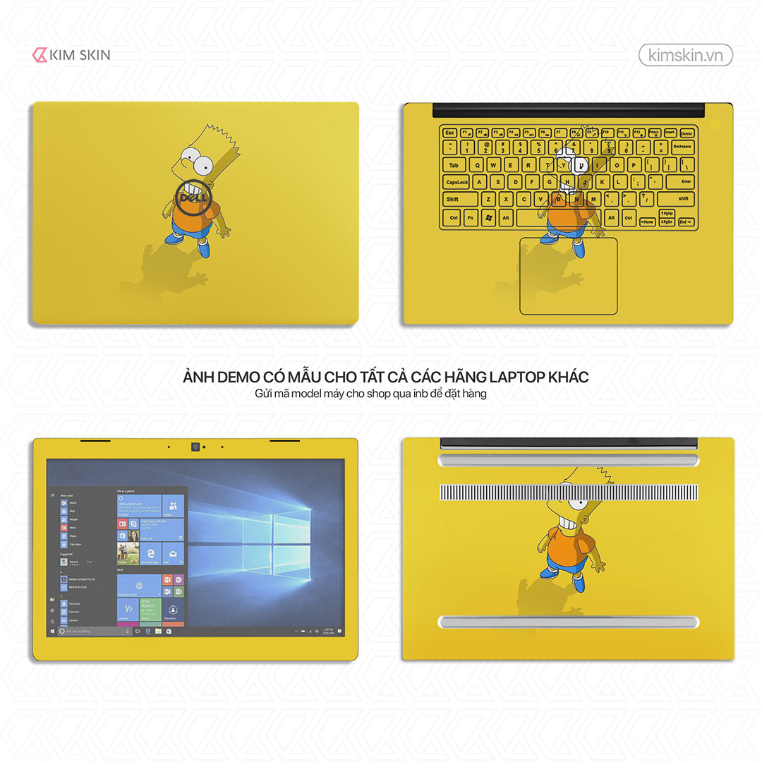 Skin Laptop Simpsons Amh 100