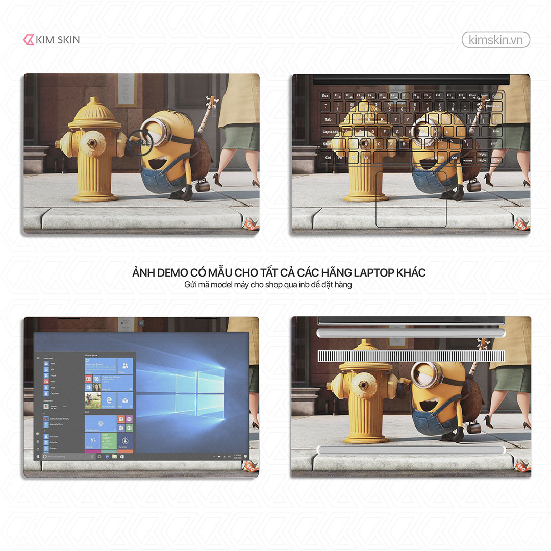 Skin Laptop Minions Amh 103