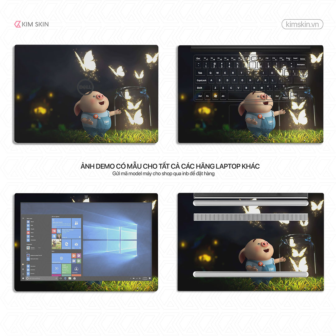 Decal dán Laptop Amh 130