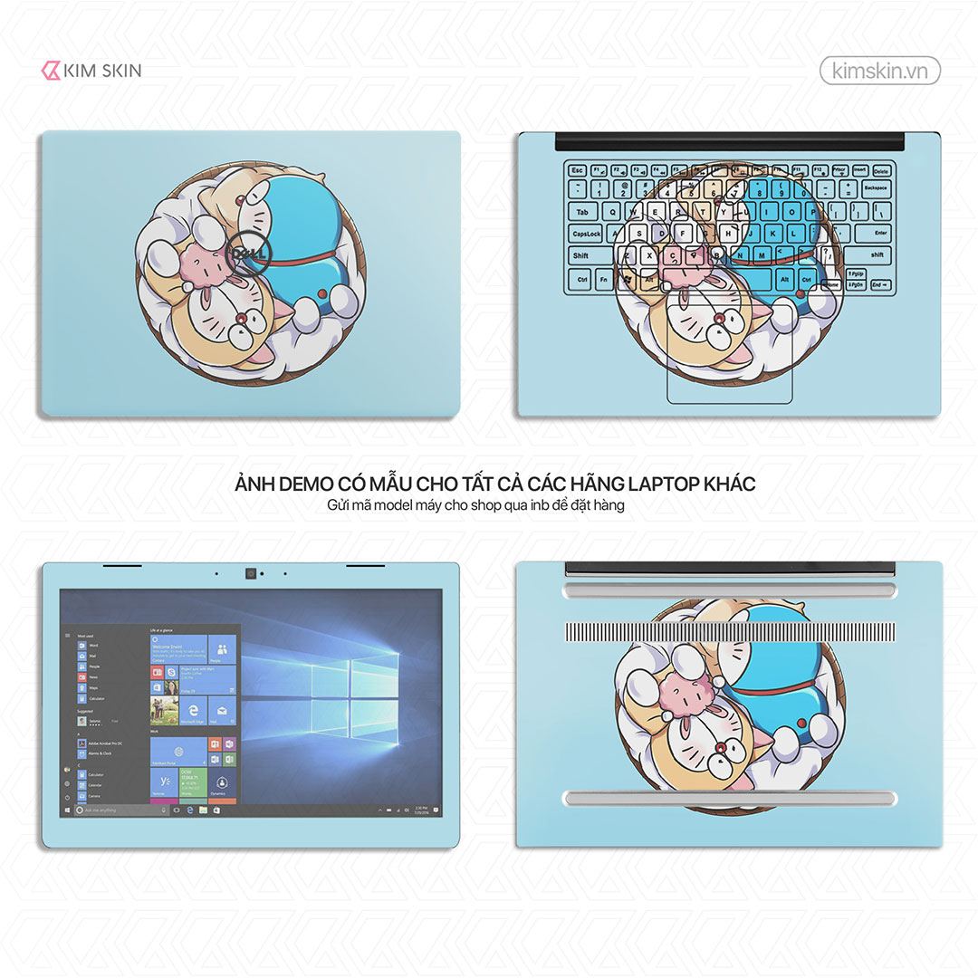 Decal Laptop Doraemon Amh 145