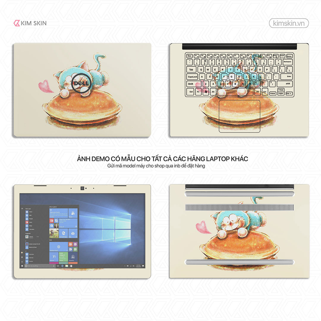 Miếng dán Laptop Doraemon Amh 162