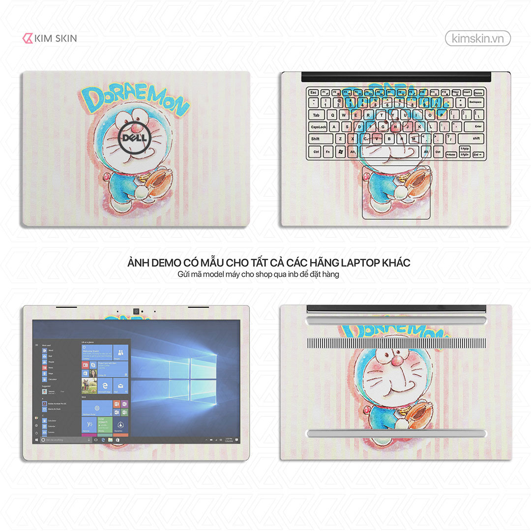 Dán decal Laptop Doraemon Amh 163