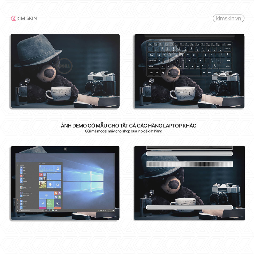 Dán decal Laptop Amh 170