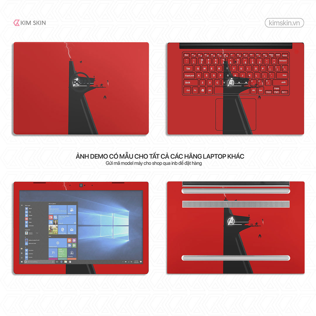 Skin Laptop Avenger Amh 176