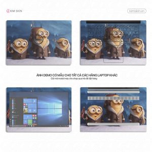Decal dán Laptop Minions Amh 182
