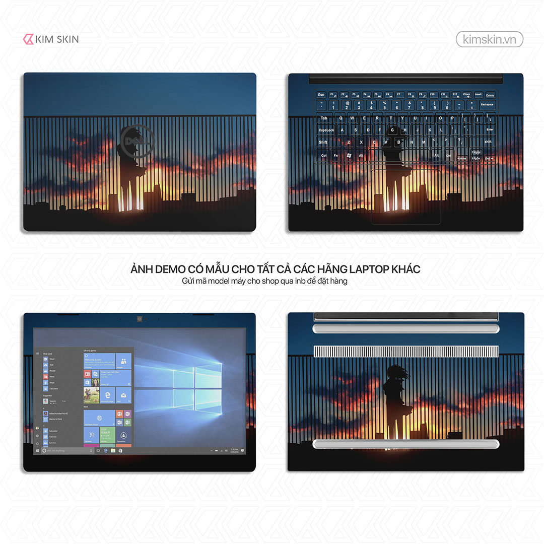 Decal dán Laptop Amh 191