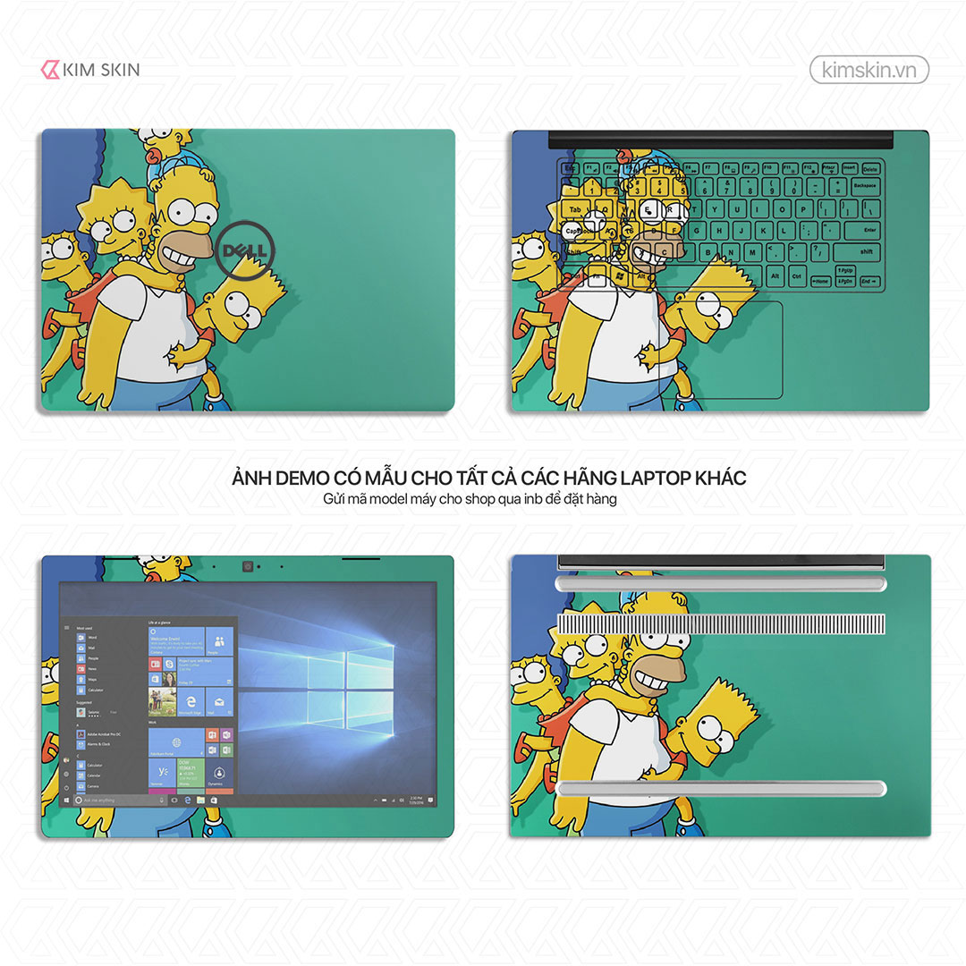 Decal Laptop Simpsons Amh 192