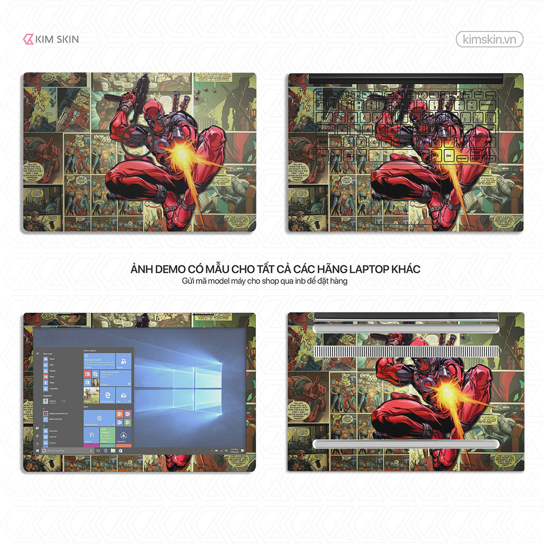 Skin Laptop Deadpool Amh 197