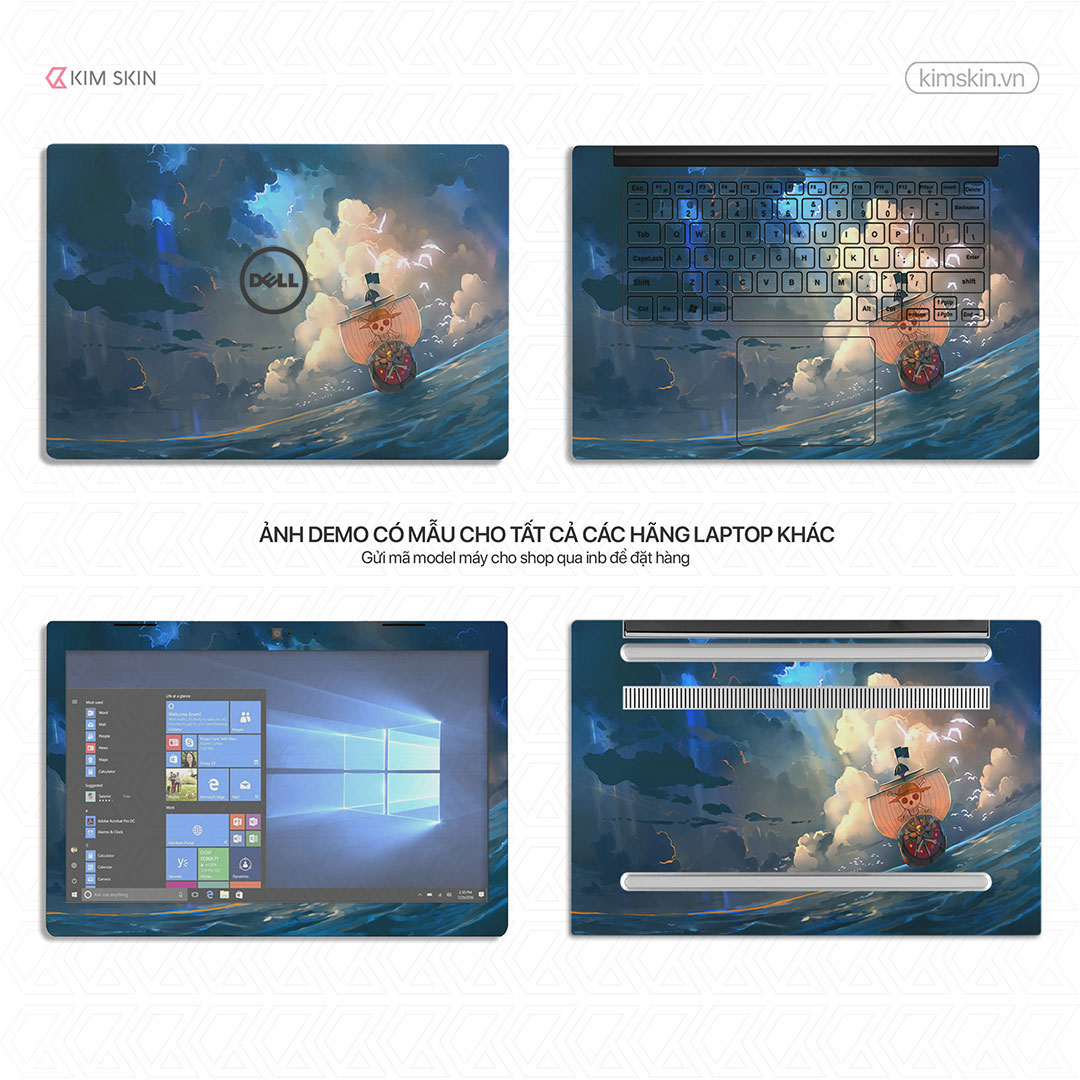 Miếng dán Laptop One Piece Amh 232