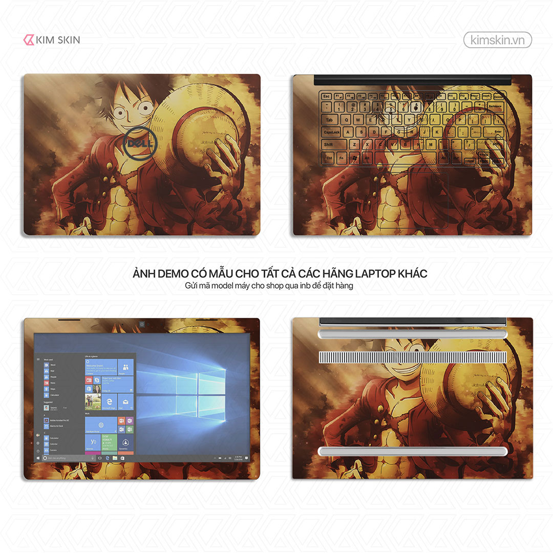 Decal Laptop Luffy Amh 237