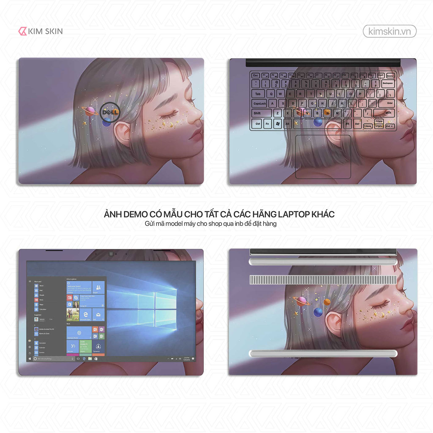 Dán decal Laptop Arh 028