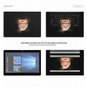 Decal Laptop Arsenal BĐh 008