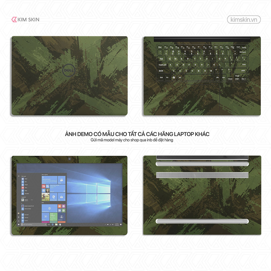 Decal dán Laptop Camo Cmh 005