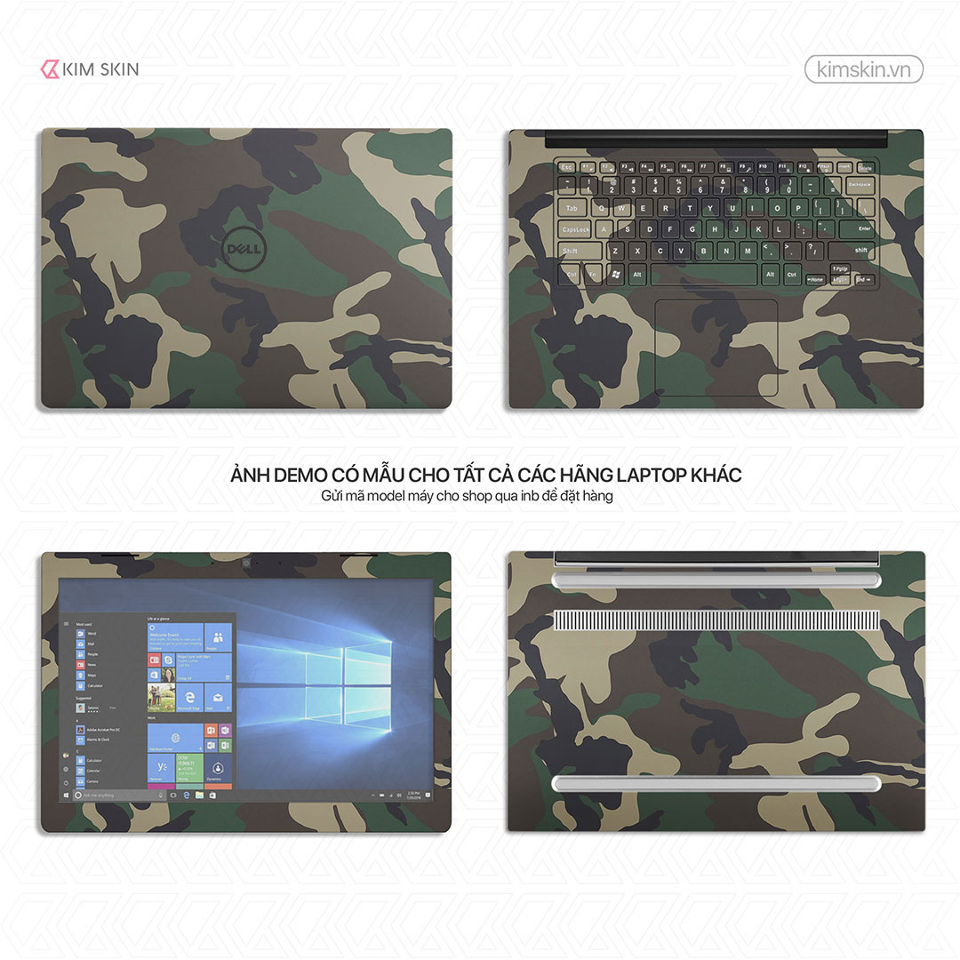 Decal Laptop Camo Cmh 008
