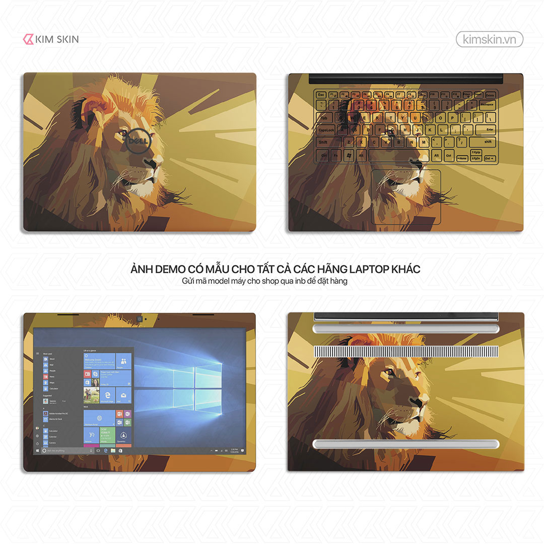 Dán decal Laptop Dhh 001