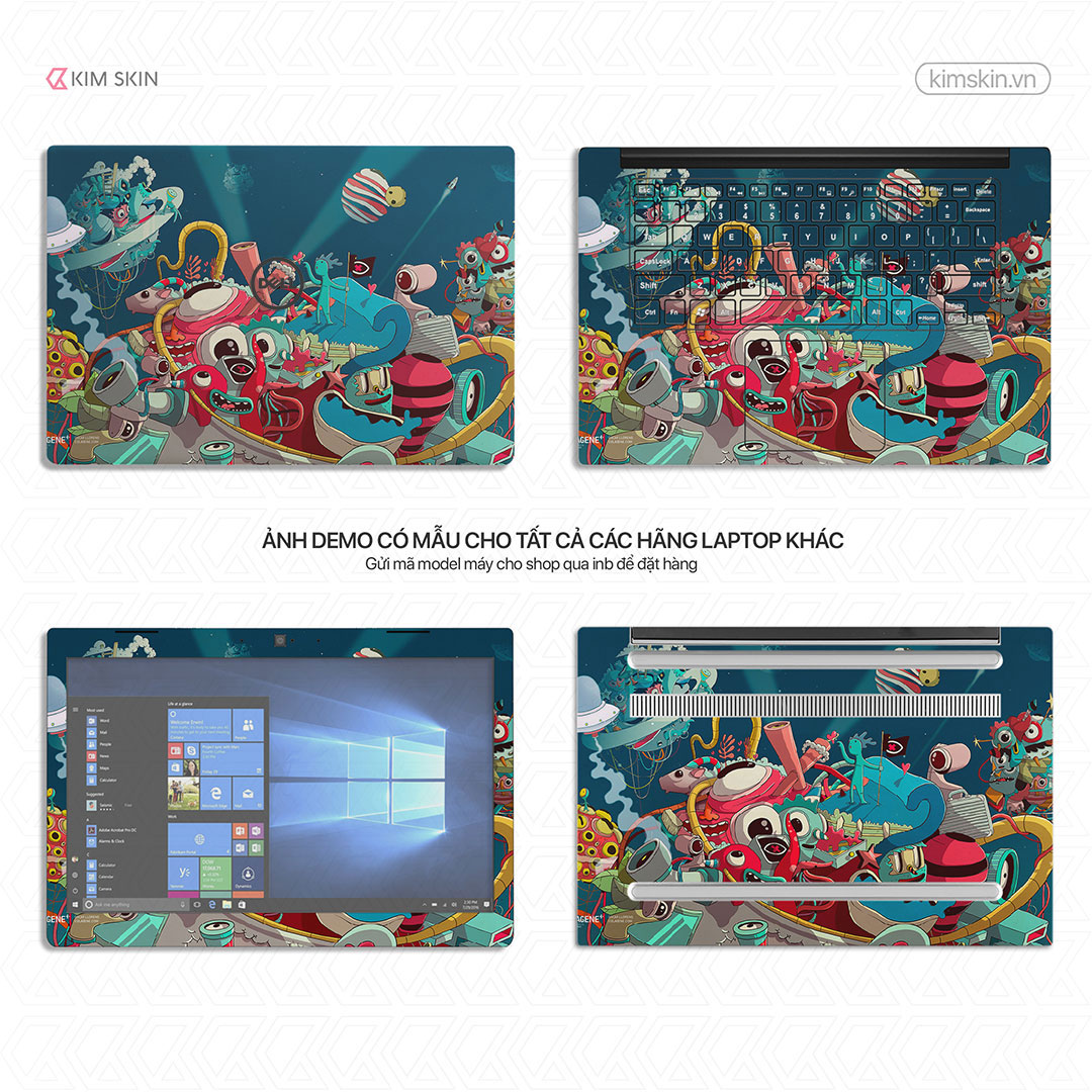 Miếng dán Laptop Dhh 008