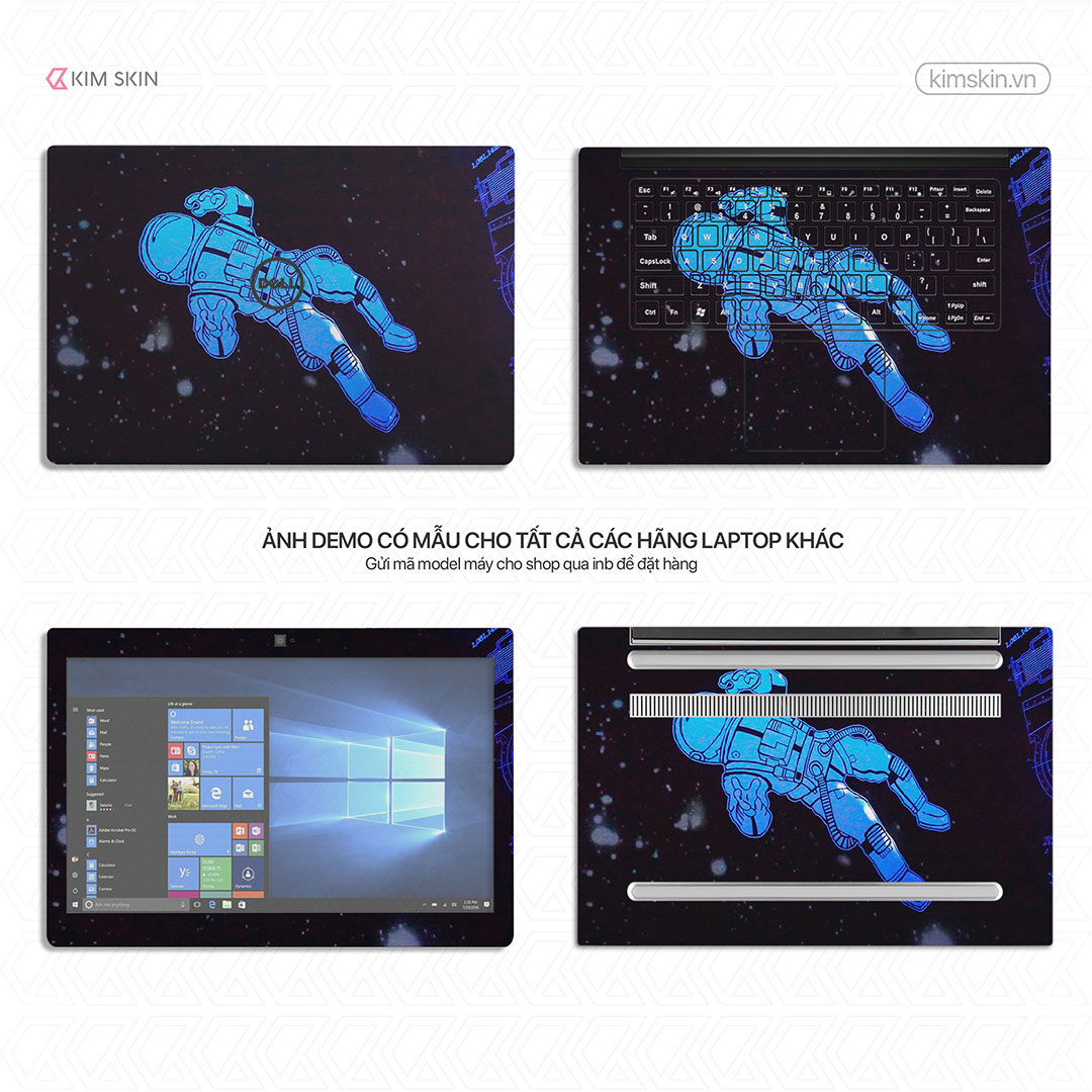 Decal dán Laptop Dhh 012