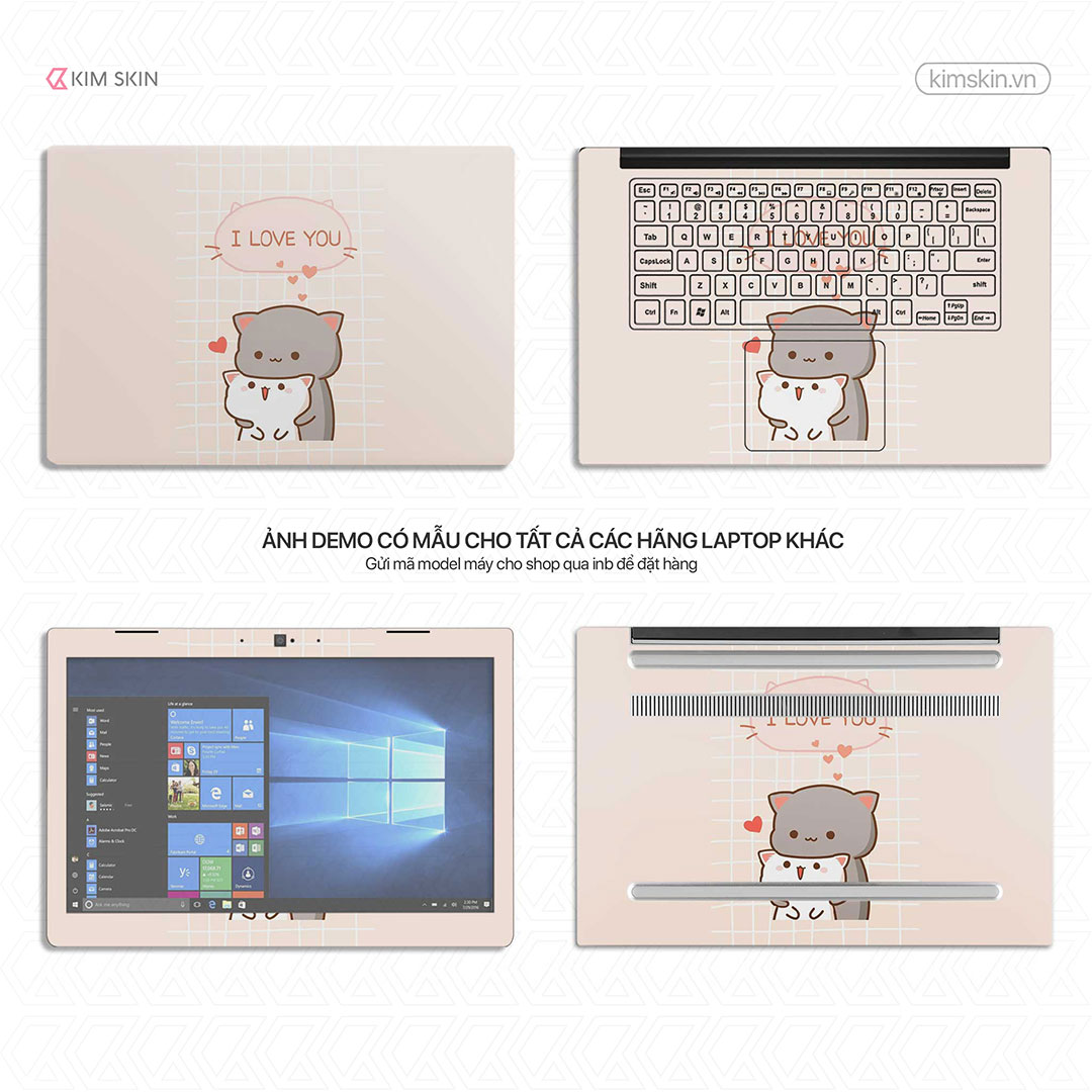 Decal dán Laptop Dtt 003