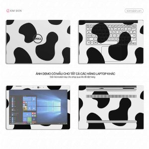 Decal Laptop Bò sữa Dtt 038