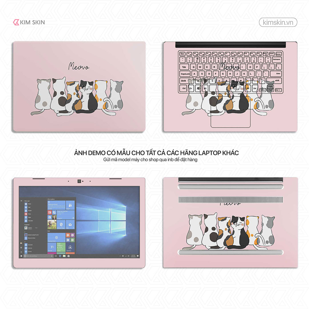 Dán decal Laptop Dtt 040