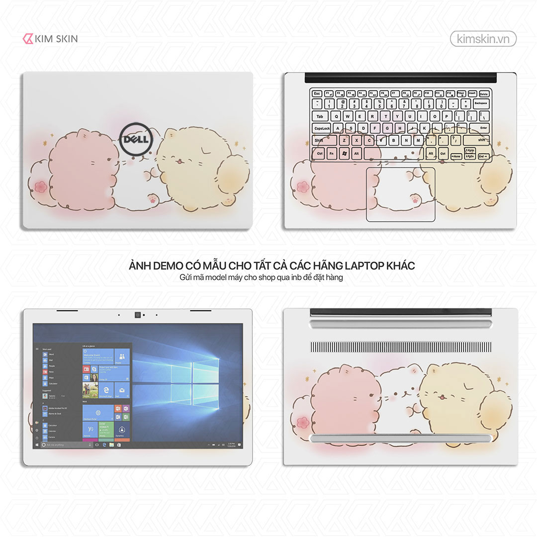 Dán decal Laptop Dtt 071