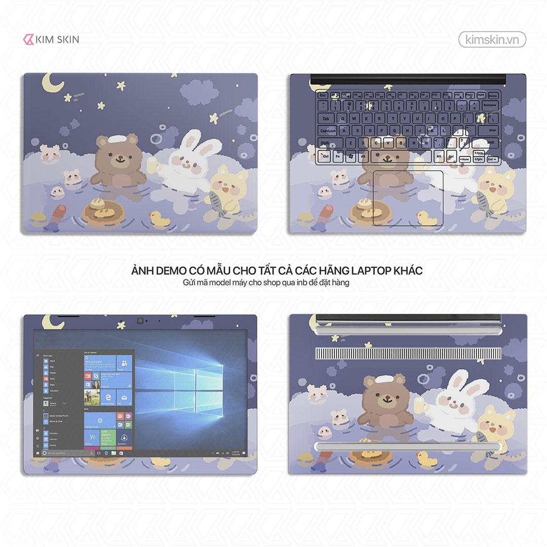 Dán decal Laptop Dtt 111