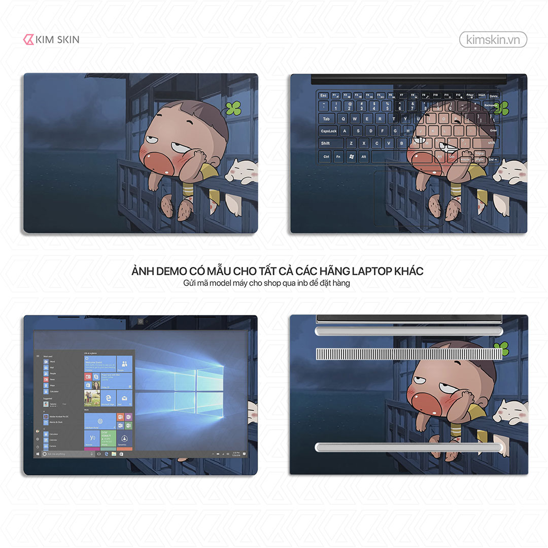 Decal Laptop Quỳnh Aka Dtt 124