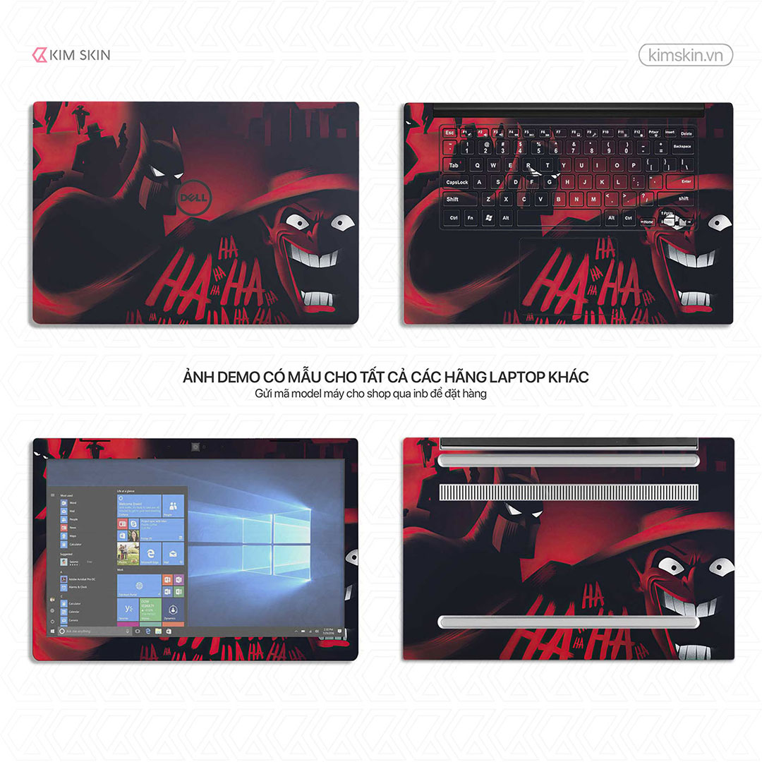 Decal Laptop Bat Man Mvh 015