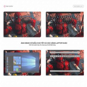 Miếng dán Laptop Deadpool Mvh 018