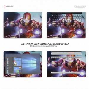Miếng dán Laptop Iron Man Mvh 024