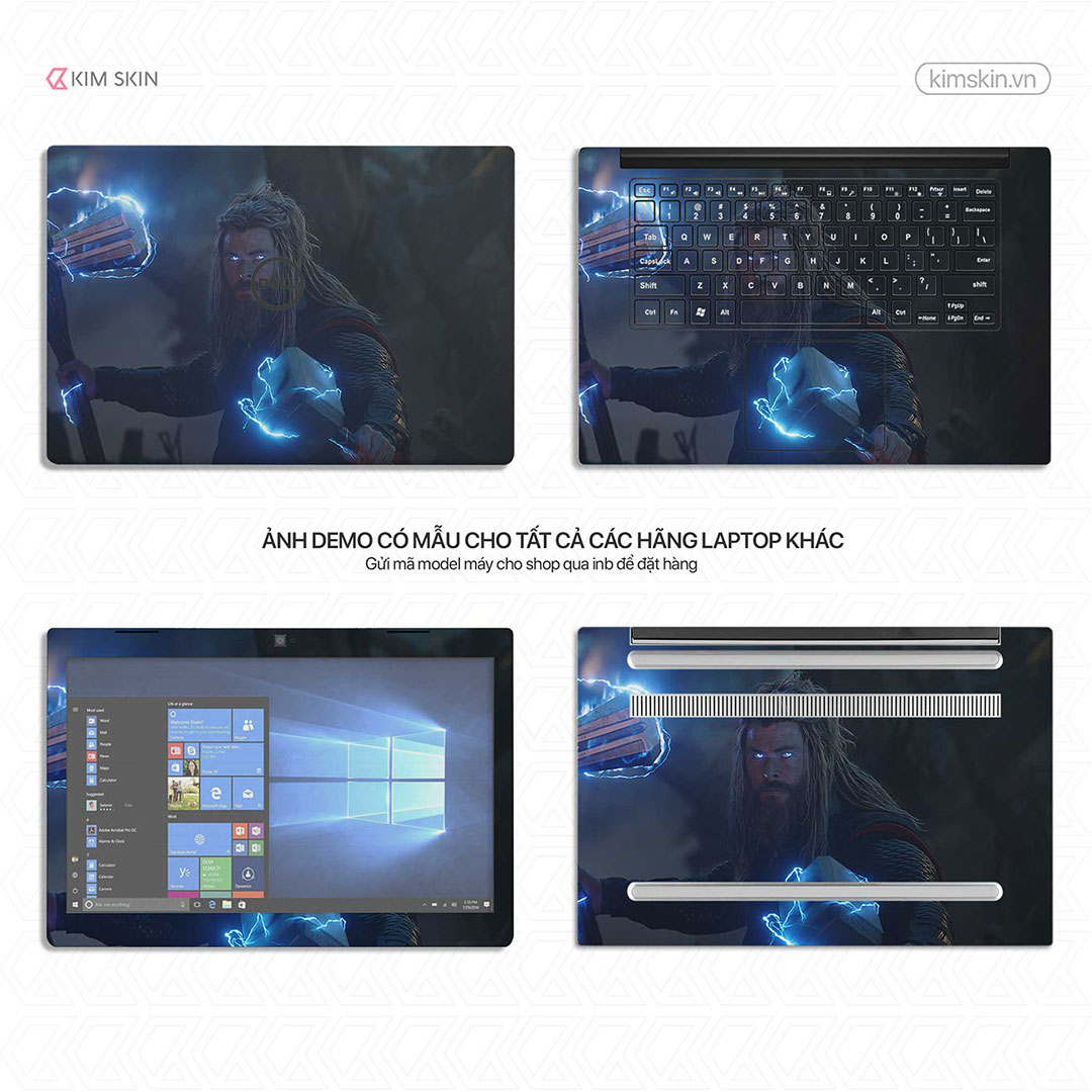 Dán decal Laptop Thor Mvh 040