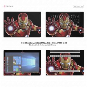 Miếng dán Laptop Iron Man Mvh 042