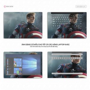 Skin Laptop Captain America Mvh 045