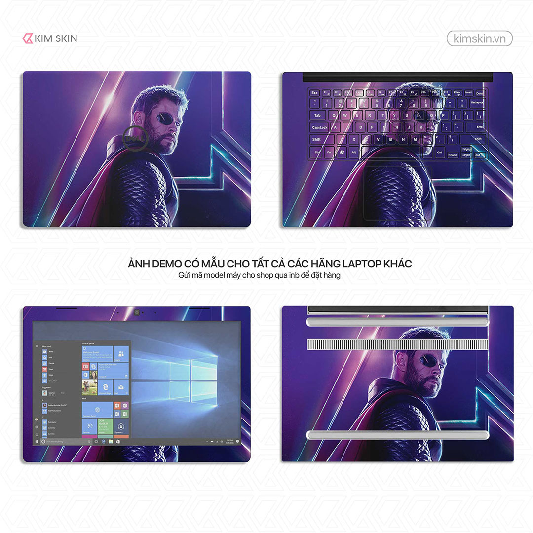 Miếng dán Laptop Thor Mvh 048