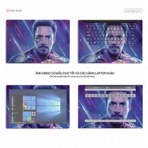 Dán decal Laptop Iron Man Mvh 057