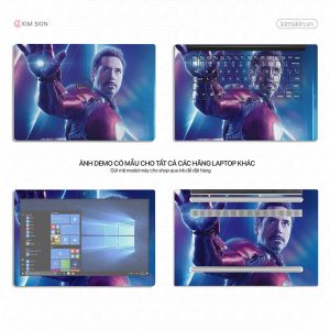 Miếng dán Laptop Iron Man Mvh 063