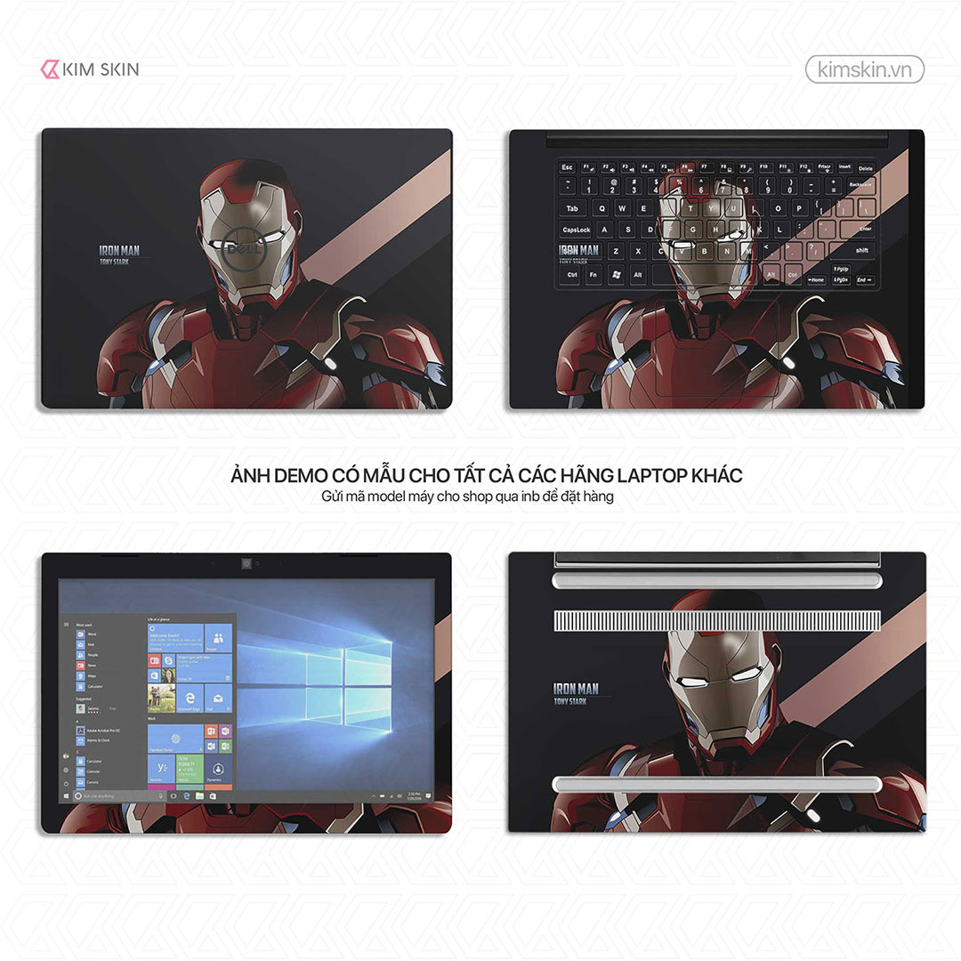 Skin Laptop Iron Man Mvh 085