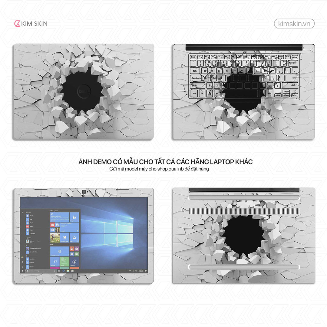 Dán decal Laptop Tth 050