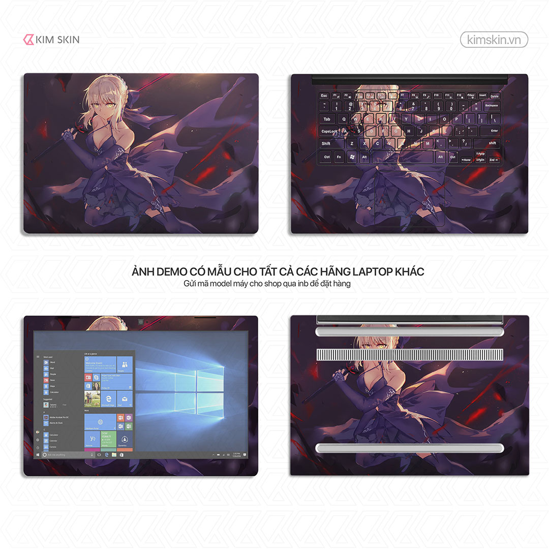 Miếng dán Laptop Anh 033