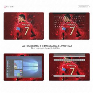 Decal dán Laptop Ronaldo BĐh 029