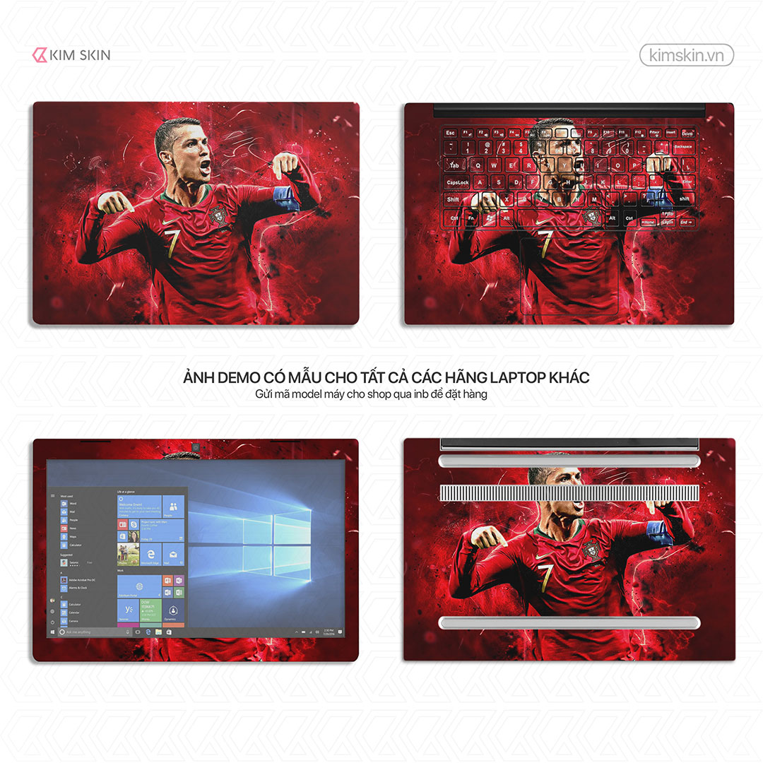 Skin Laptop Ronaldo BĐh 030