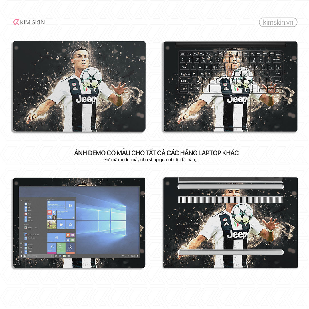 Skin Laptop Ronaldo BĐh 031