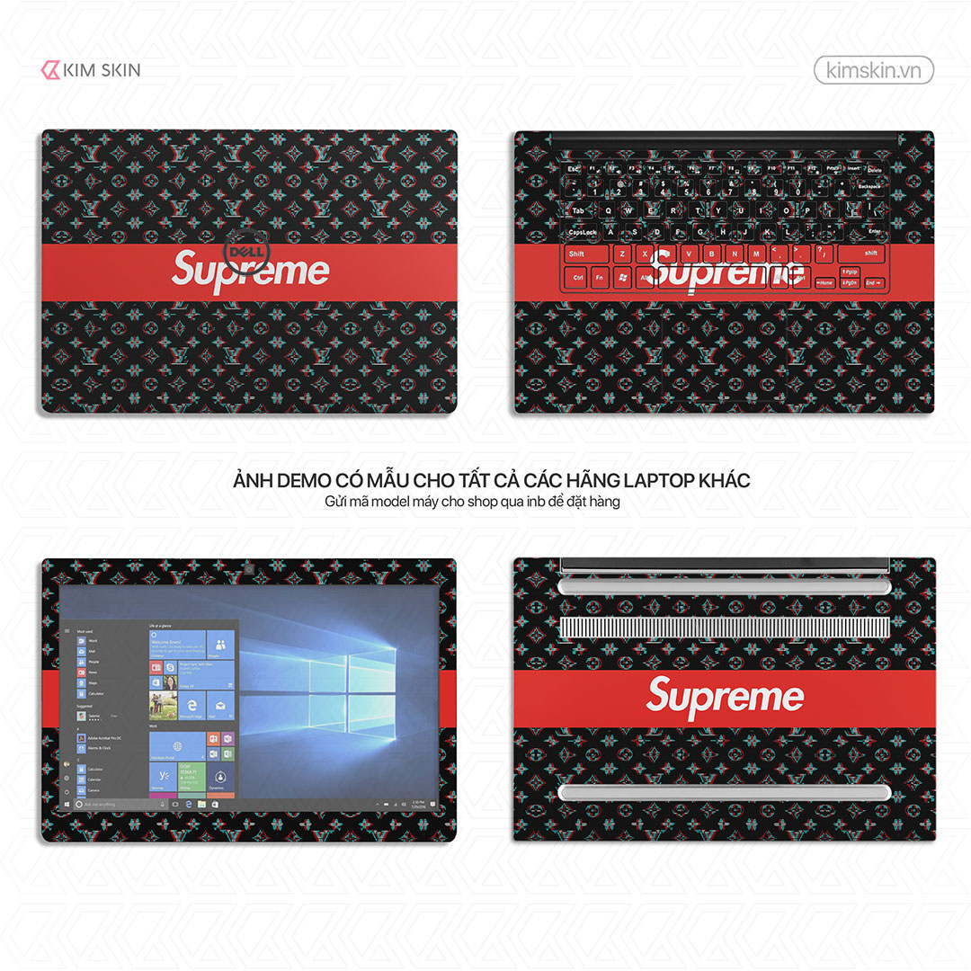 Decal Laptop Supreme Fsh 007