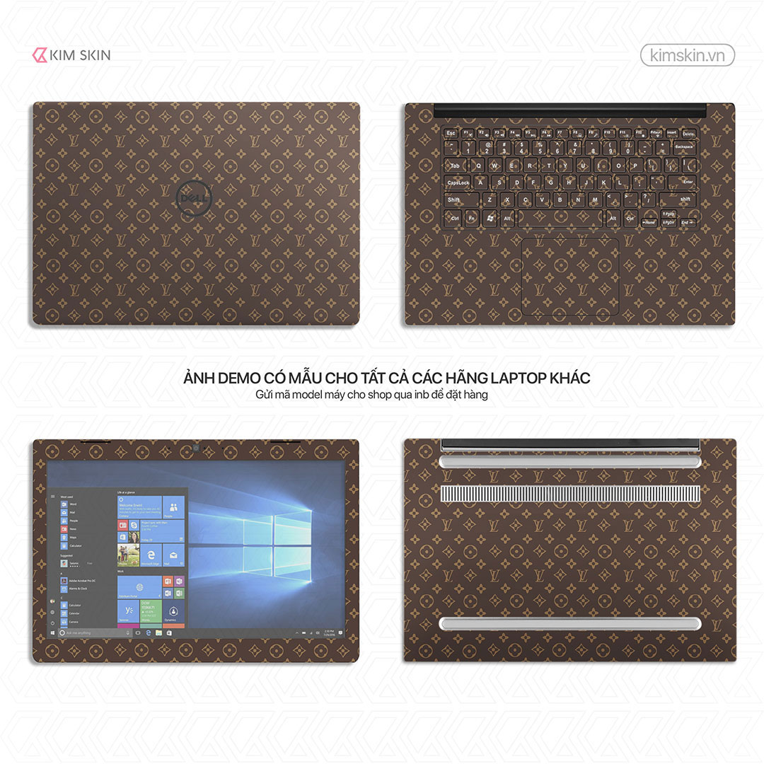 Miếng dán Laptop LV Fsh 012
