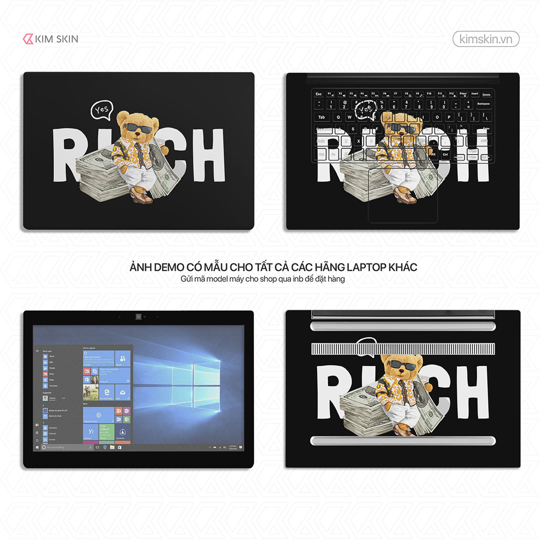 Dán decal Laptop Fsh 021