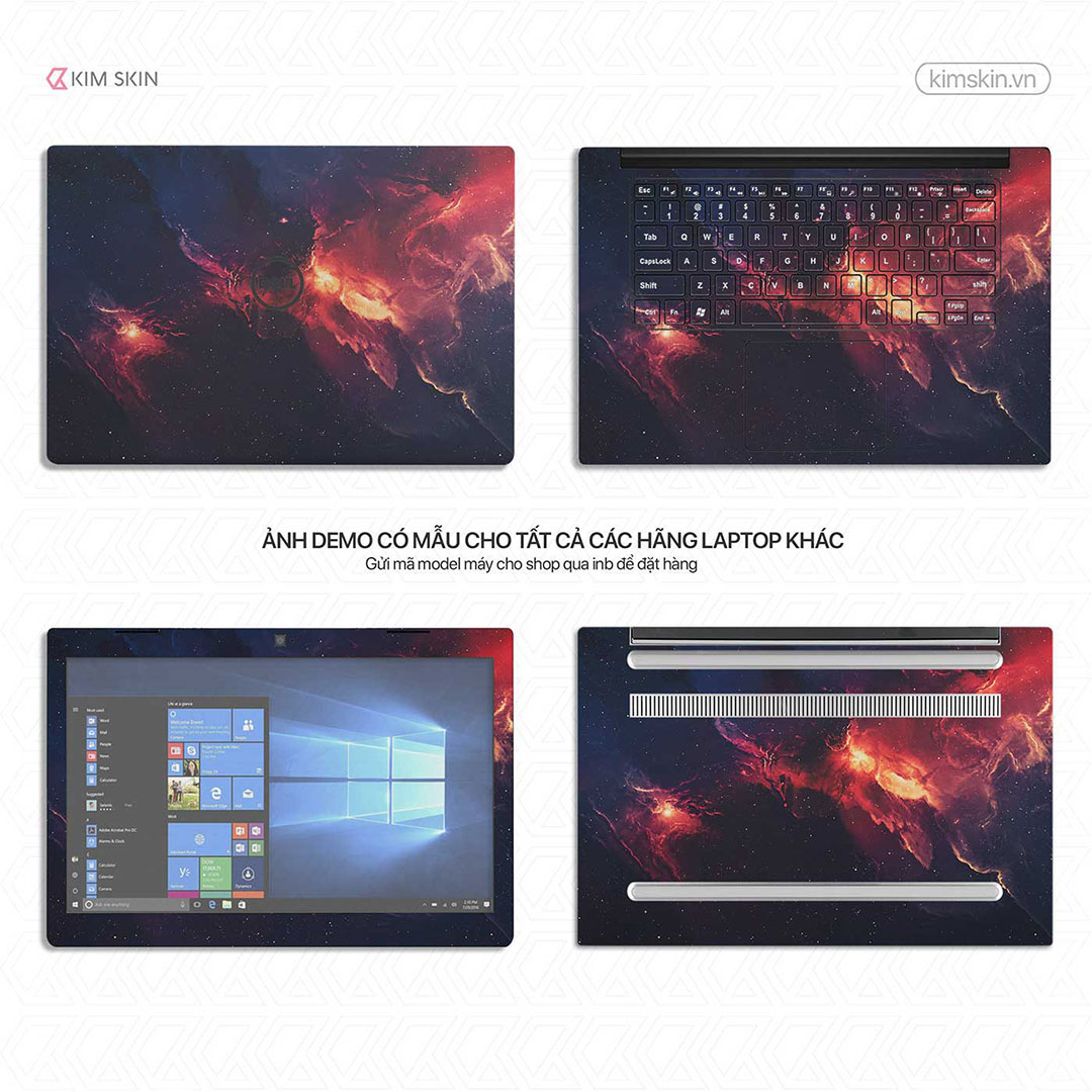 Decal dán Laptop Glh 019
